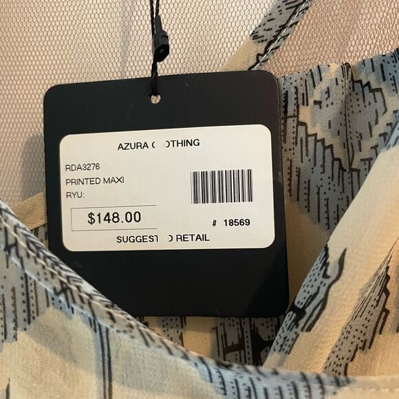 Ryu Printed Maxi Dress - Picture 6 of 7